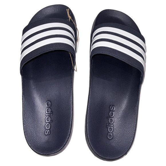 NWT ADIDAS MSRP$44.99 ADILETTE SHOWER AUTHENTIC UNISEX SLIP ON SLIDES SANDALS main image 6